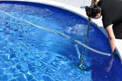 Opening the pool