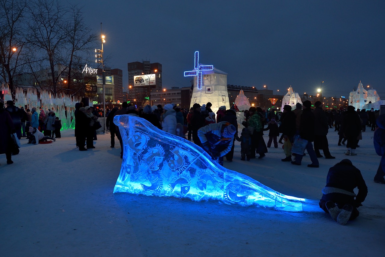 Ледовый городок в Перми, январь 2013 - 10